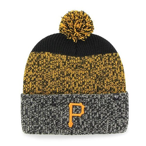 47 Brand MLB Pittsburgh Pirates 47 Static 47 CUFF KNIT Beanie Black OSFA