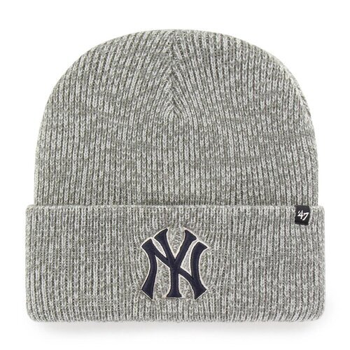 47 Brand MLB New York Yankees Brain Freeze 47 CUFF KNIT Dark Grey OSFA