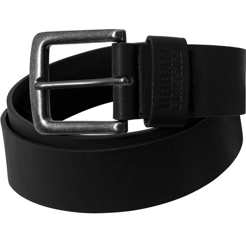 Urban Classics Leather Imitation Belt black XL