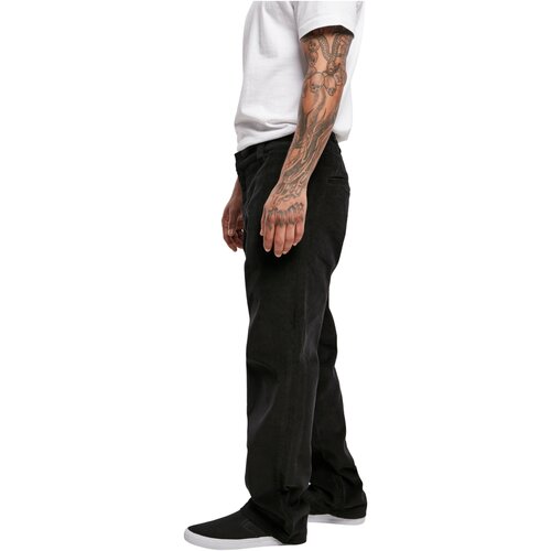 Urban Classics Corduroy Workwear Pants black 36