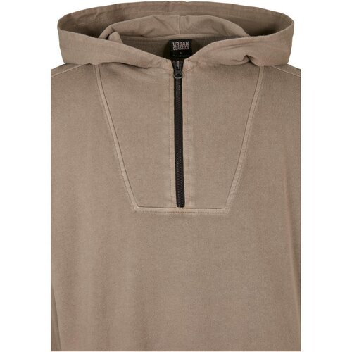 Urban Classics Overdyed Camp Hoody darkkhaki 4XL