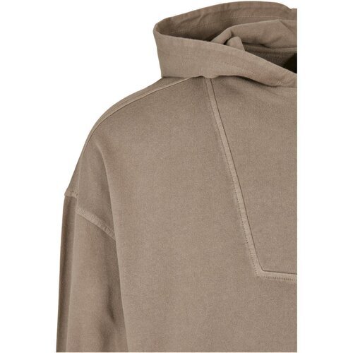 Urban Classics Overdyed Camp Hoody darkkhaki 4XL