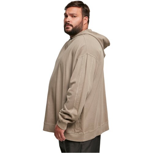 Urban Classics Overdyed Camp Hoody darkkhaki 4XL