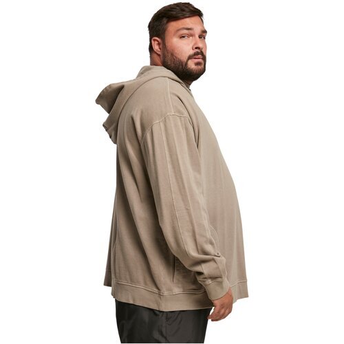 Urban Classics Overdyed Camp Hoody darkkhaki 4XL