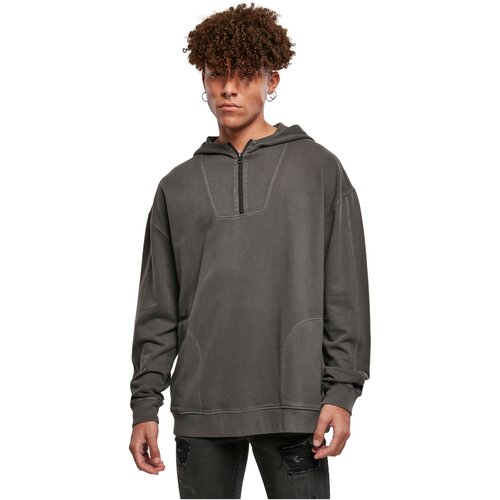 Urban Classics Overdyed Camp Hoody blackbird L