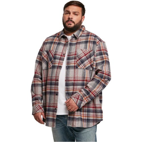 Urban Classics Heavy Curved Oversized Checked Shirt