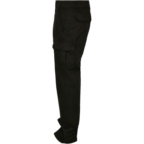 Urban Classics Straight Leg Cargo Pants black 38