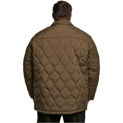 Urban Classics Quilted Coach Jacket olive 5XL