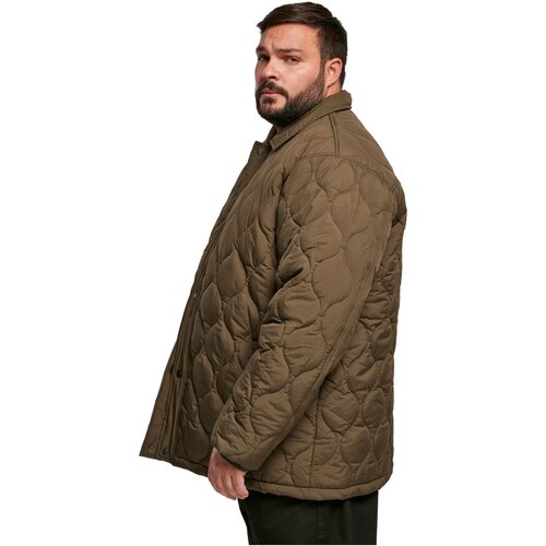 Urban Classics Quilted Coach Jacket olive 5XL