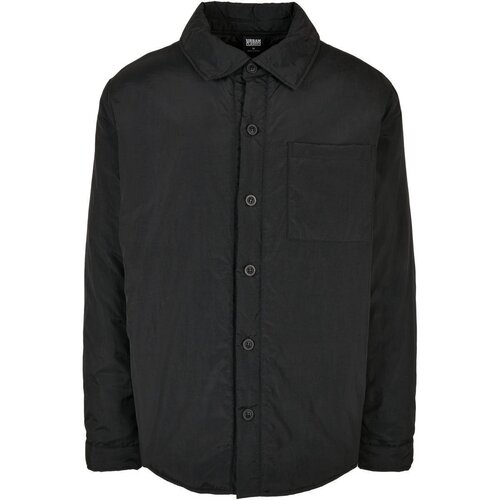 Urban Classics Padded Nylon Shirt Jacket black XL