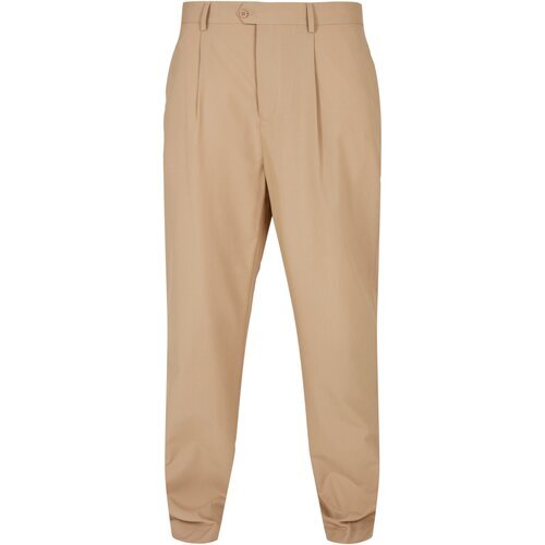 Urban Classics Straight Pleat-Front Trousers unionbeige 38