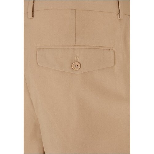 Urban Classics Straight Pleat-Front Trousers unionbeige 38