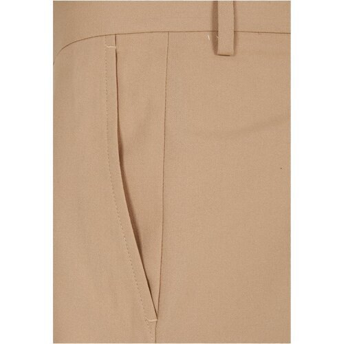 Urban Classics Straight Pleat-Front Trousers unionbeige 38