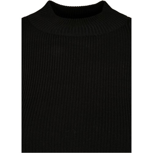 Urban Classics Ladies Rib Knit Turtelneck Sweater black 5XL