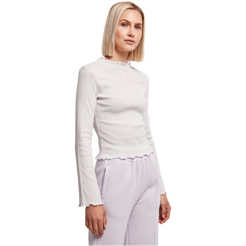 Urban Classics Ladies Rib Turtelneck Longsleeve softlilac XL