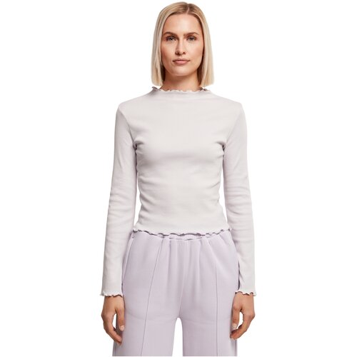 Urban Classics Ladies Rib Turtelneck Longsleeve softlilac XL