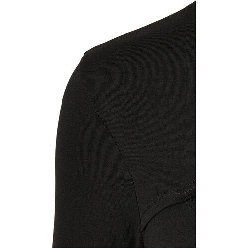 Urban Classics Ladies Stretch Jersey Cut-Out Turtleneck Dress black L