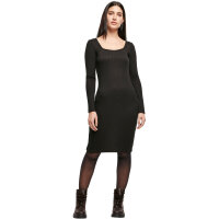 Urban Classics Ladies Rib Squared Neckline Dress