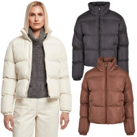 Urban Classics Ladies Short Peached Puffer Jacket