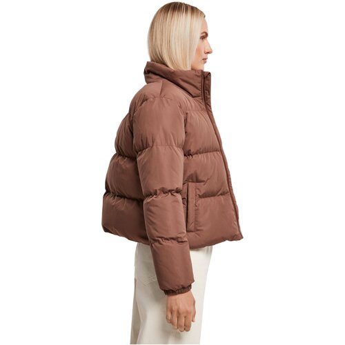 Urban Classics Ladies Short Peached Puffer Jacket bark S