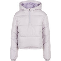 Urban Classics Ladies Puffer Pull Over Jacket softlilac XXL