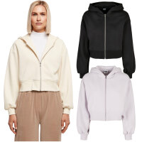 Urban Classics Ladies Short Oversized Zip Jacket