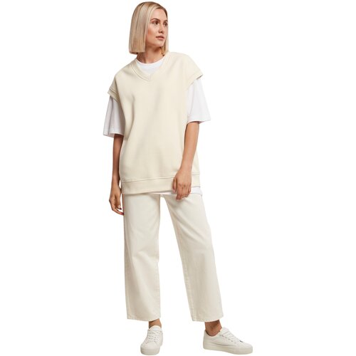 Urban Classics Ladies Oversized Sweat Slipover whitesand XS