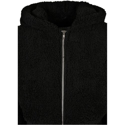 Urban Classics Ladies Short Oversized Sherpa Jacket black L