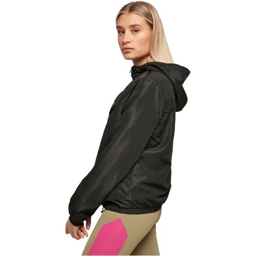 Urban Classics Ladies Recycled Basic Pull Over Jacket black M