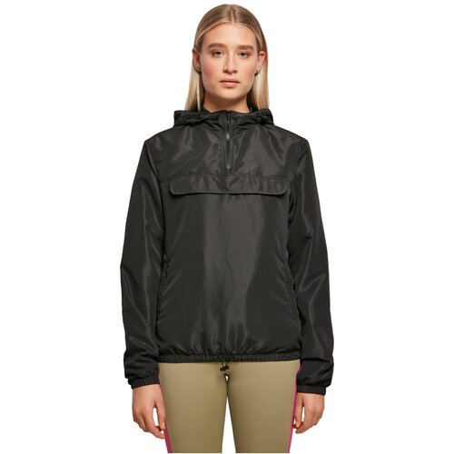 Urban Classics Ladies Recycled Basic Pull Over Jacket black M