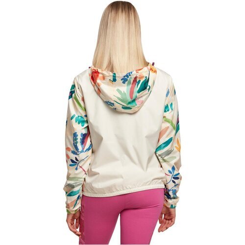 Urban Classics Ladies Mixed Pull Over Jacket whitesandfruity XS