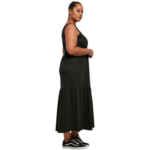 Urban Classics Ladies 7/8 Length Valance Summer Dress black 3XL