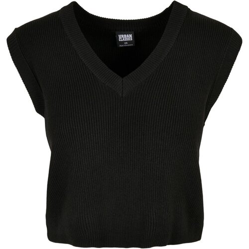 Urban Classics Ladies Short Knittd Slip On black 3XL