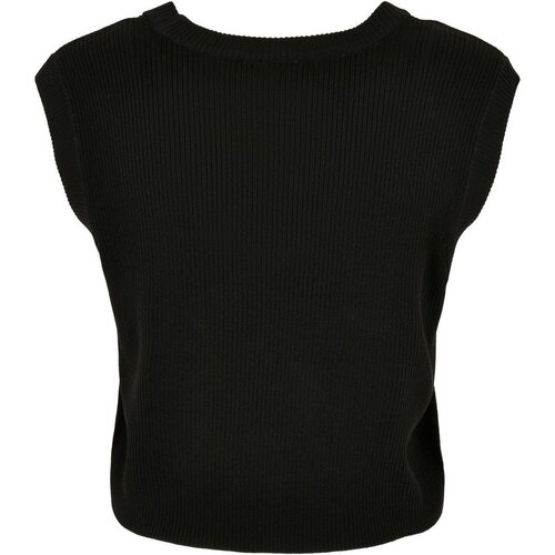 Urban Classics Ladies Short Knittd Slip On black 3XL
