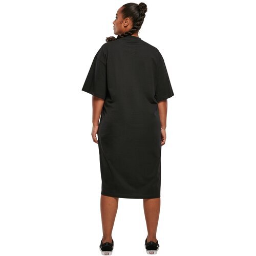 Urban Classics Ladies Organic Long Oversized Tee Dress black 3XL