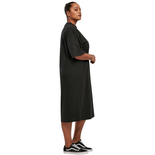 Urban Classics Ladies Organic Long Oversized Tee Dress black 3XL