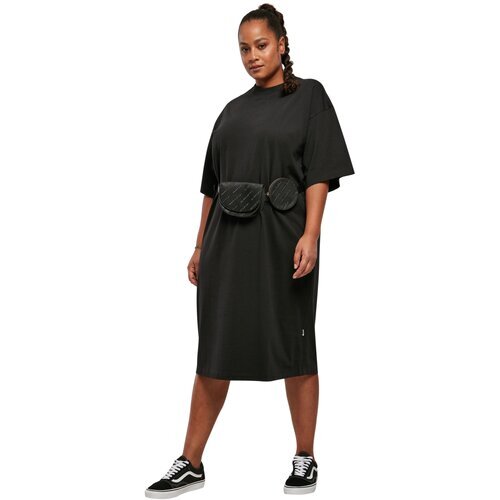 Urban Classics Ladies Organic Long Oversized Tee Dress black 3XL