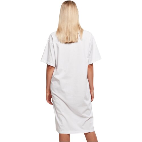 Urban Classics Ladies Organic Long Oversized Tee Dress white XXL