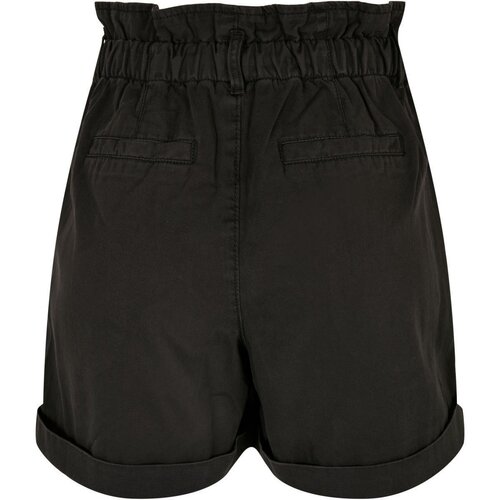 Urban Classics Ladies Paperbag Shorts black 26