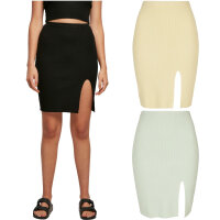 Urban Classics Ladies Rib Knit Skirt