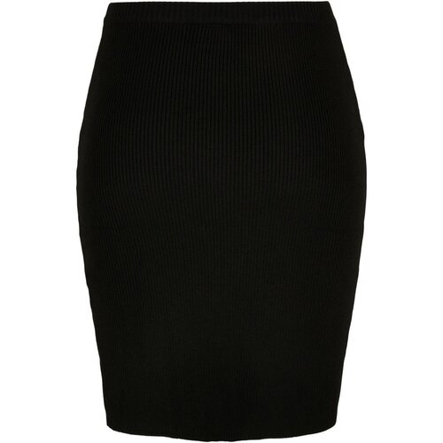 Urban Classics Ladies Rib Knit Skirt black M