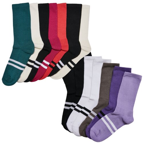 Urban Classics Double Stripes Socks 7-Pack