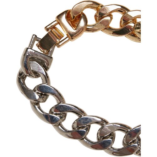 Urban Classics Heavy Two-Tone Bracelet gold/silver S/M