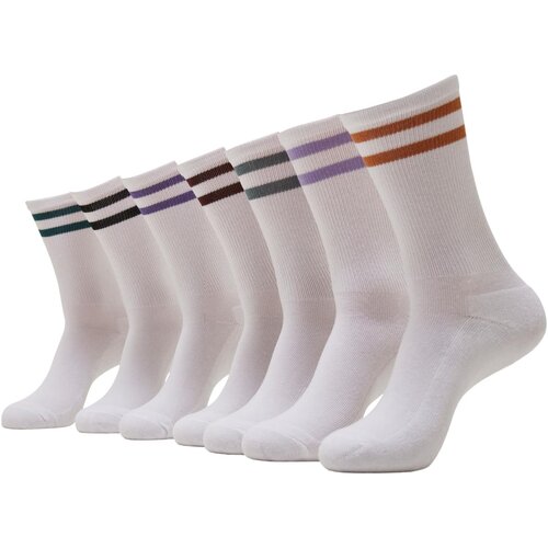 Urban Classics 2 Stripes Socks 7-Pack