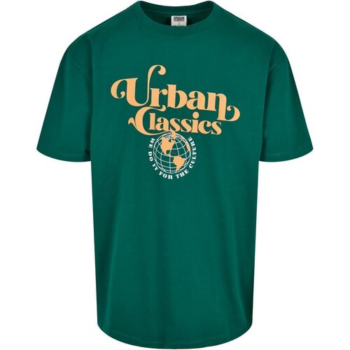 Urban Classics Organic Globe Logo Tee green 3XL