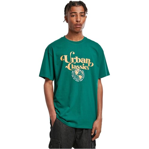 Urban Classics Organic Globe Logo Tee green M