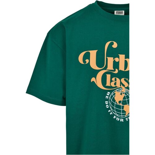 Urban Classics Organic Globe Logo Tee green M