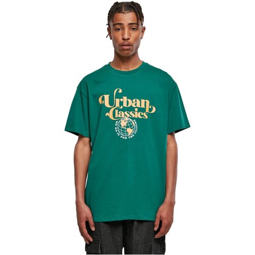 Urban Classics Organic Globe Logo Tee green M