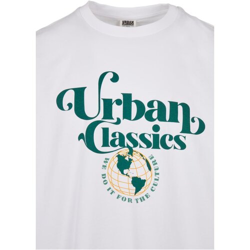 Urban Classics Organic Globe Logo Tee white XL