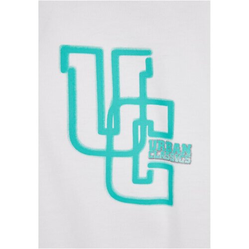 Urban Classics Glow Logo Tee white XS